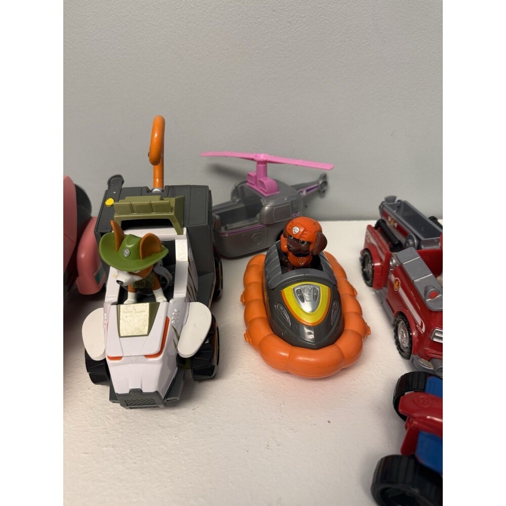 Paw Patrol Vehicle & Figure Lot of 17 Liberty, Tracker, Everest, Chase, + More - Picture 3 of 15